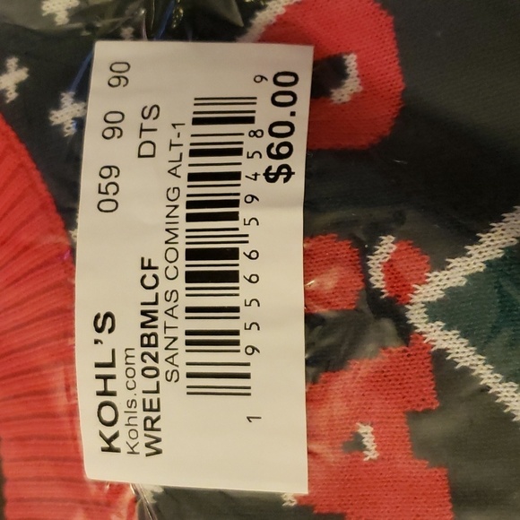 Elf Buddy SANTA! OMG I KNOW HIM! Ugly Christmas Sweater Size M - Picture 6 of 7